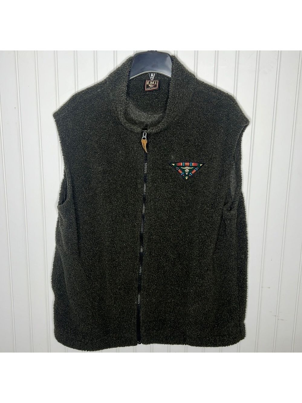 Fleece Zip Up Vest Size XL